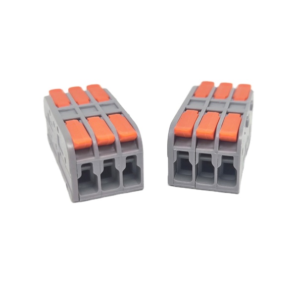223 Compact 3P Adaptor Connector Universal Plug-in Terminal Block Fast Push-in Wire Splice Lever Nut