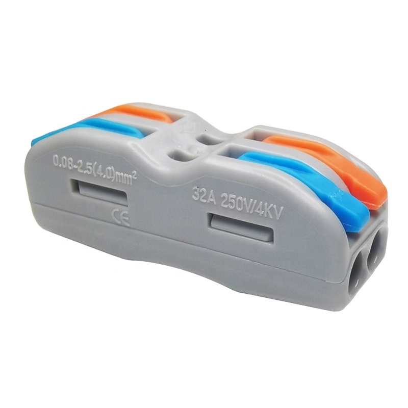 223 Wholesales Universal Electrical Wiring Household Wire Connectors SPL-2 Cable Splice Terminal Block