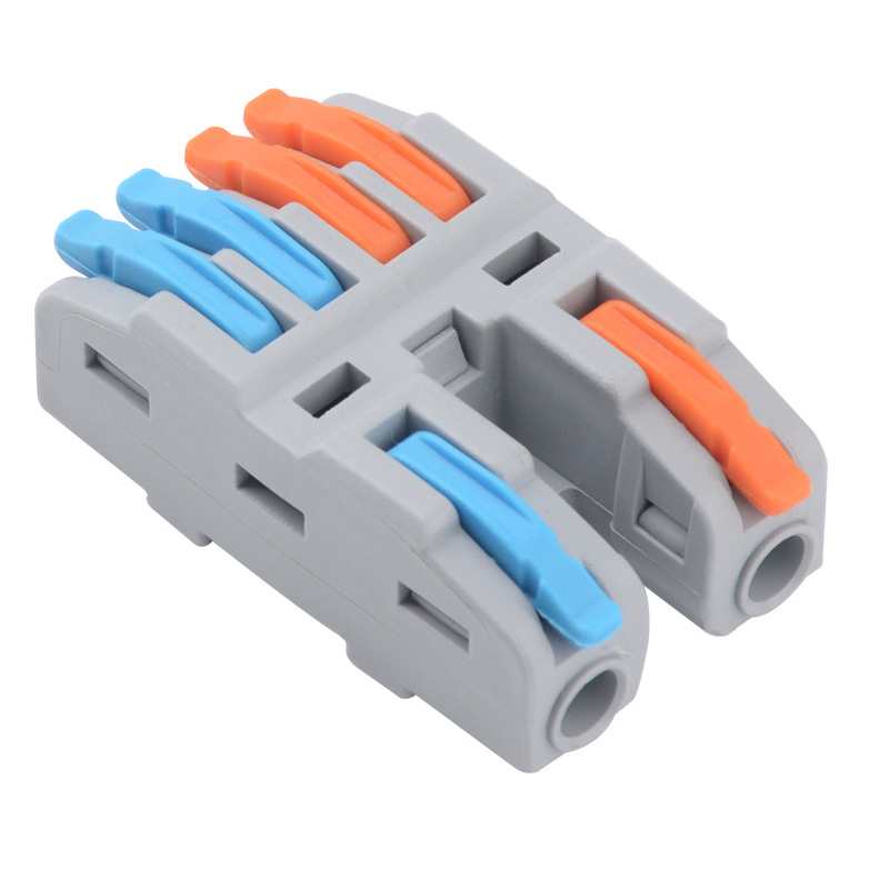 CMK-422-4 Quick Lever Nuts Wire Splitter 2 In 4 Out Compact Terminal Blocks Splice Conductor Connector